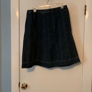 Denim skirt